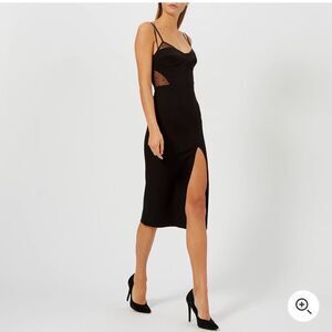 Bec & Bridge Wild Things Midi Dress - Black